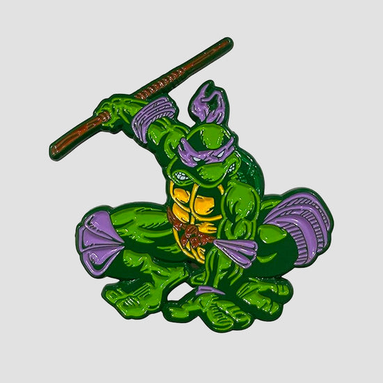 Load image into Gallery viewer, Donatello (Teenage Mutant Ninja Turtles) Comic Era Enamel Pin
