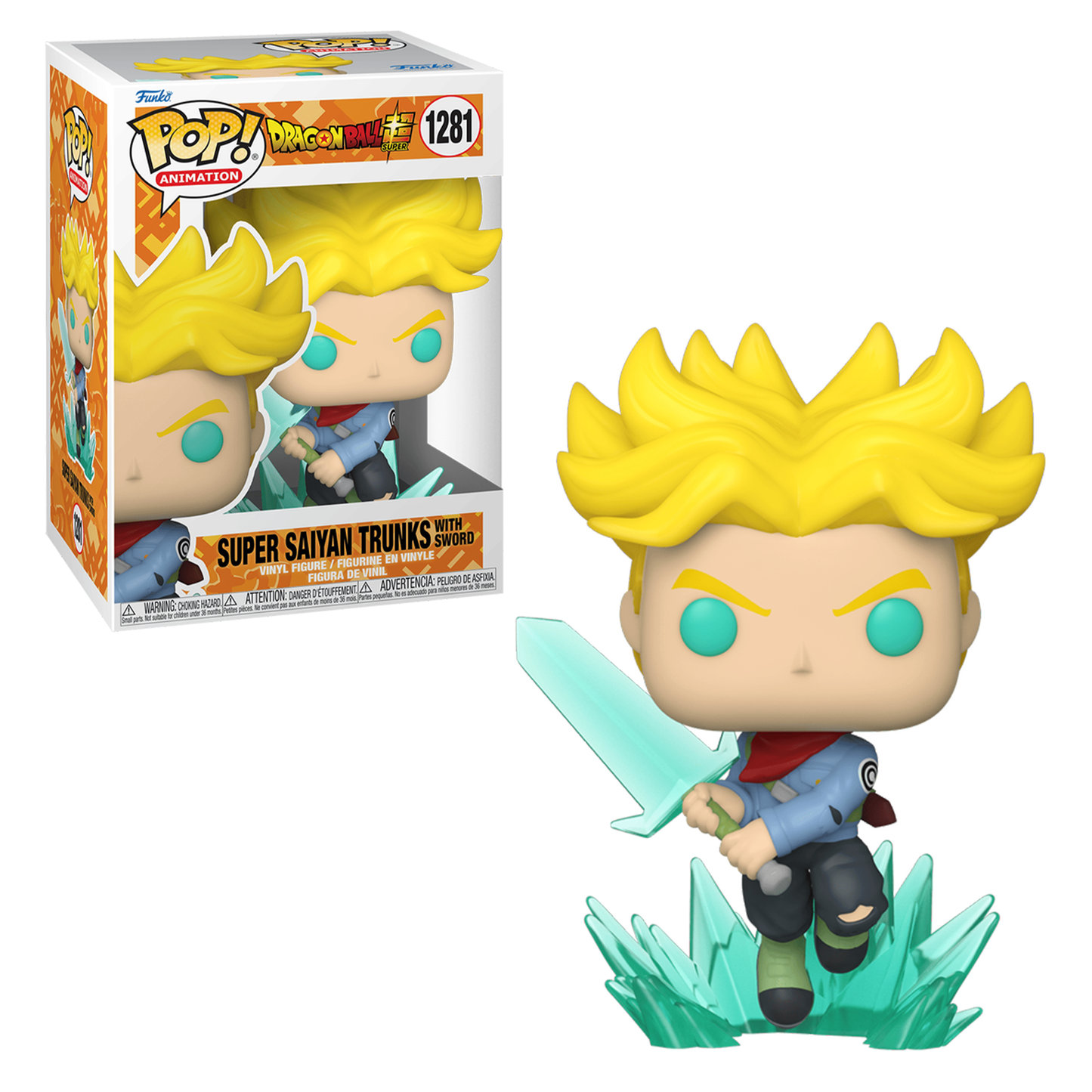 Dragon Ball Super Funko Pop! Super Saiyan Trunks with Sword