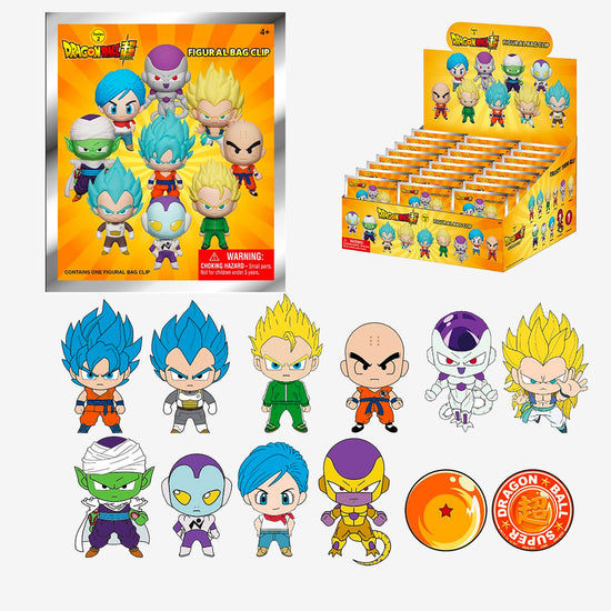 Dragon Ball Super (Series 2) 3D Sculpted Surprise Character Keychain Clip