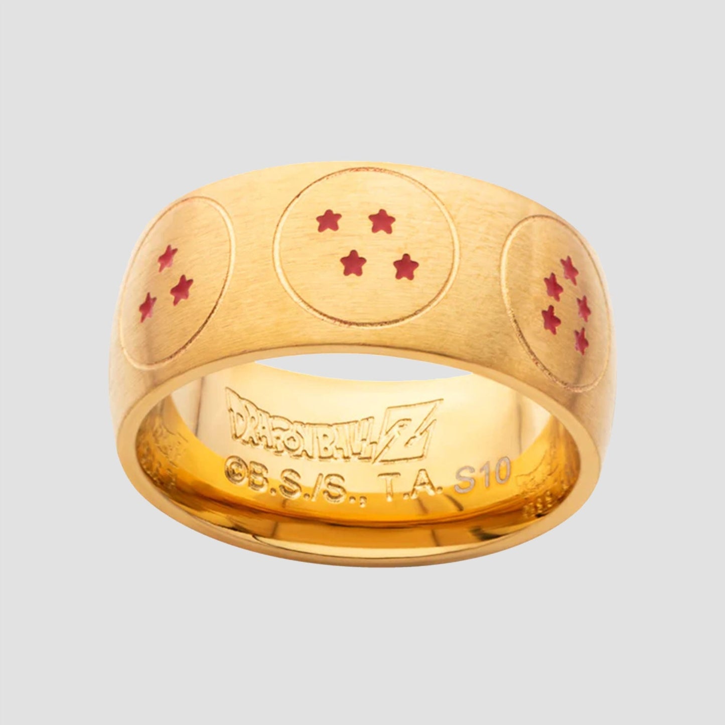 Load image into Gallery viewer, Dragon Balls (Dragon Ball Z) Gold Plated Steel Ring
