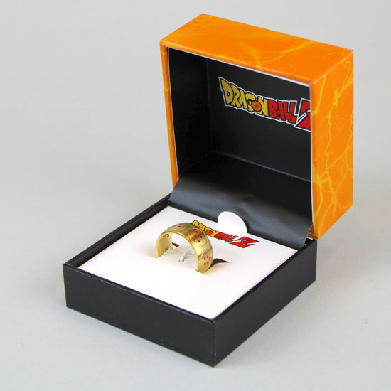 Dragon Balls (Dragon Ball Z) Gold Plated Steel Ring