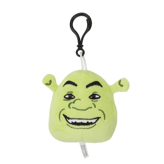 Shrek Head Plush Keychain