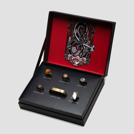 Dungeons and Dragons Adjustable Ring Boxed Set