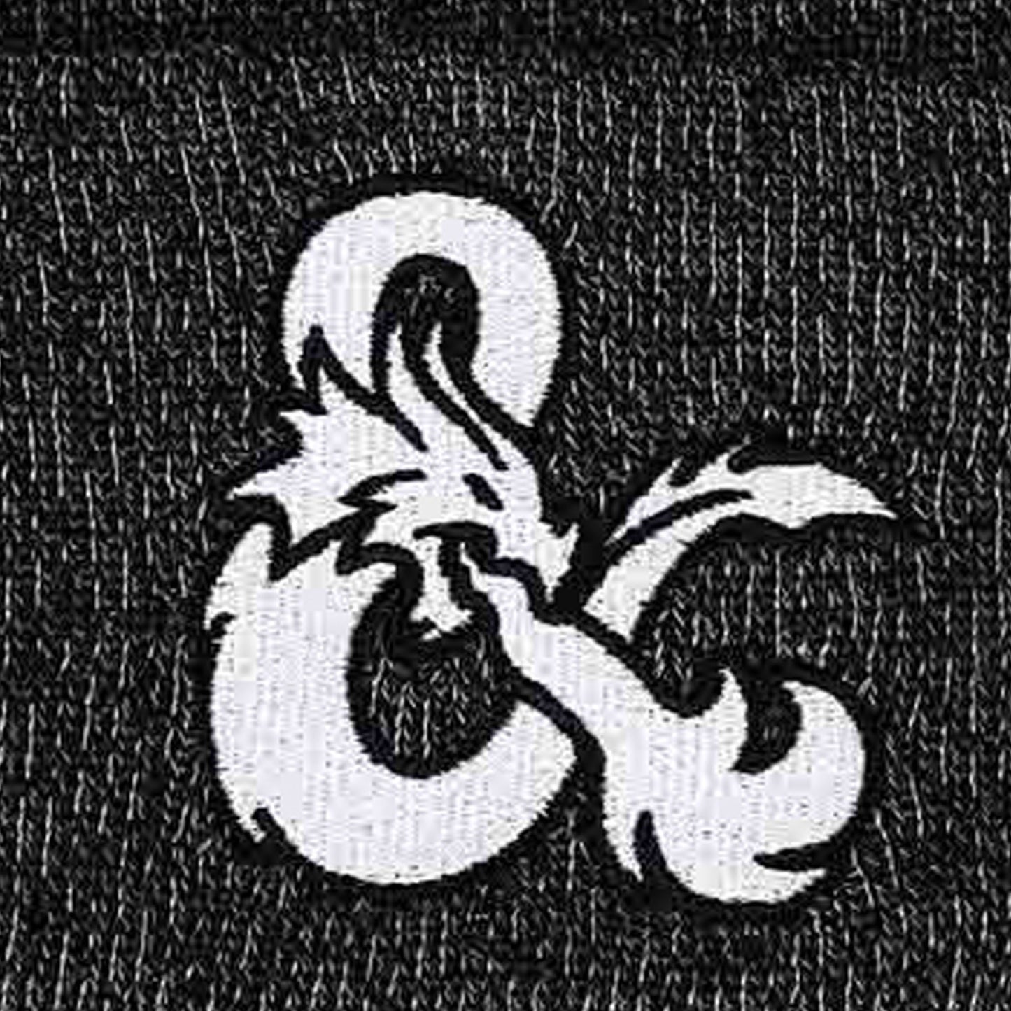 Dungeons & Dragons Logo Embroidered Cuff Beanie Hat