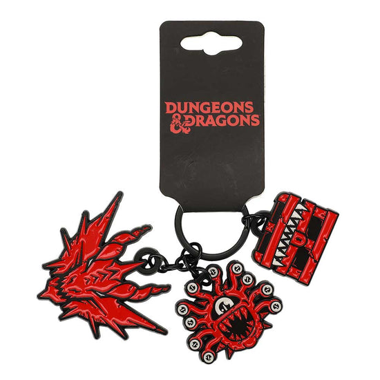 Dungeons & Dragons Multi Charm Keychain