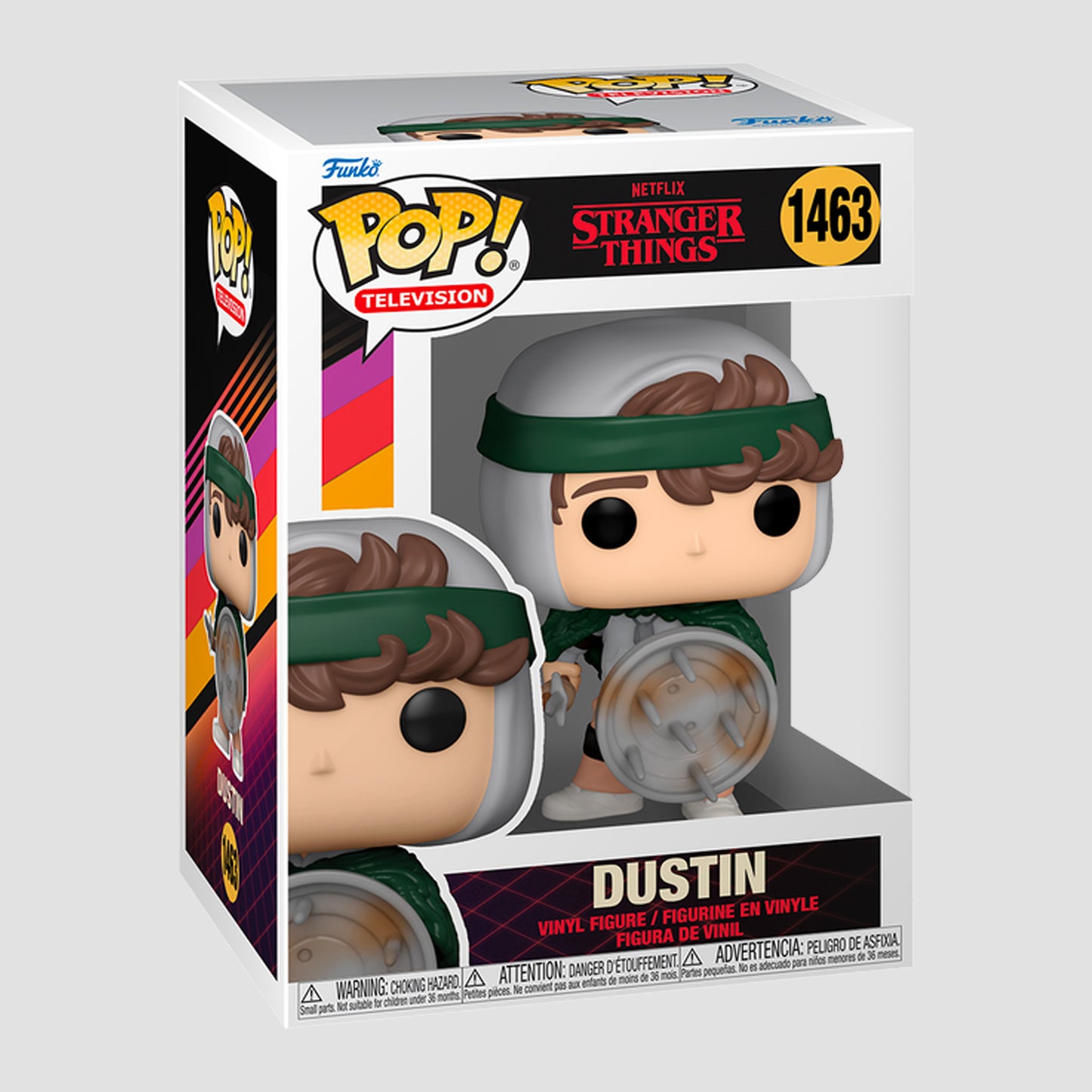 Dustin with Spear and Shield (Stranger Things) Funko Pop!