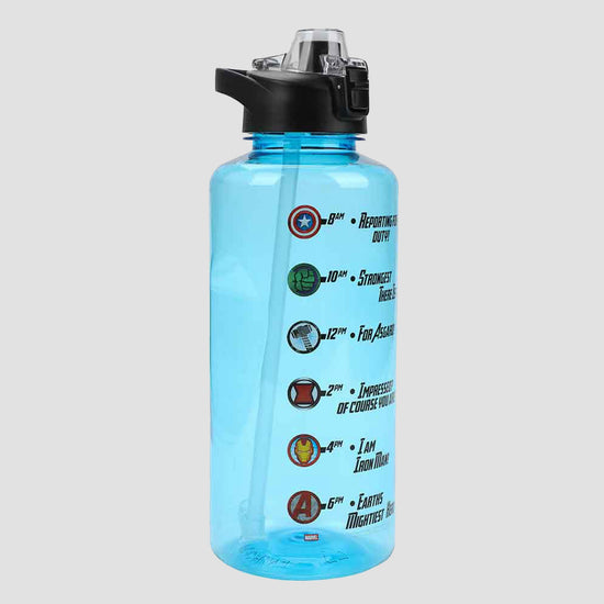 Earth's Mightiest Heroes (Marvel) Avengers Motivational  2 Lt. Water Bottle