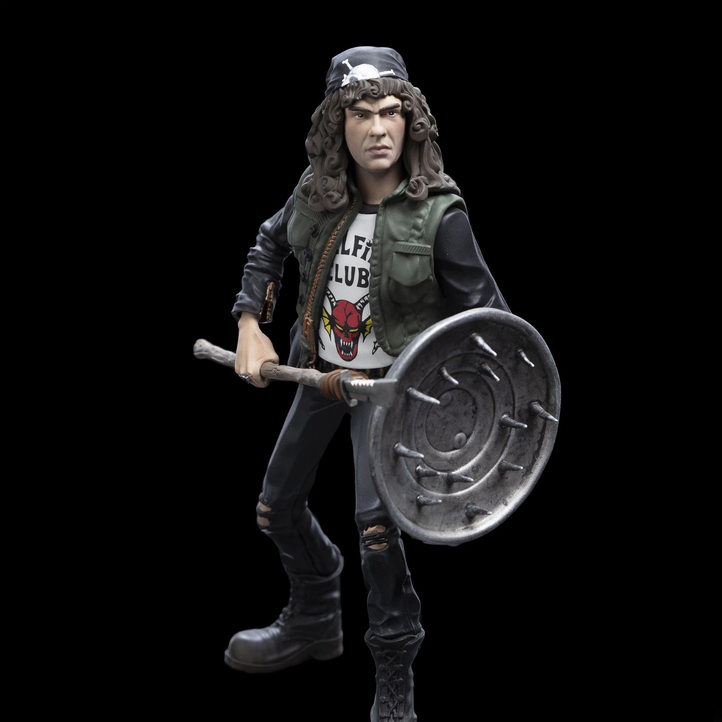 Eddie Munson with Shield (Stranger Things) Limited Edition Mini Epics Statue by Weta Workshop