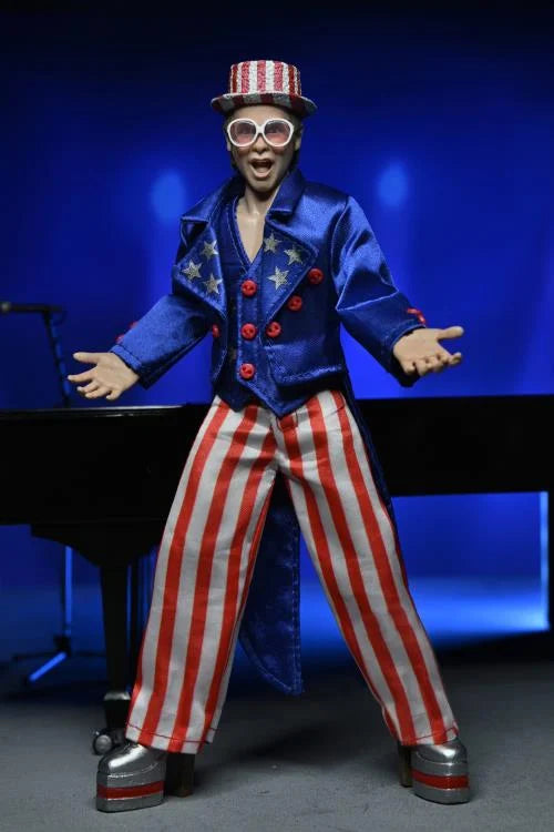 Elton John: Live in '76 8" Action Figure with Piano by NECA