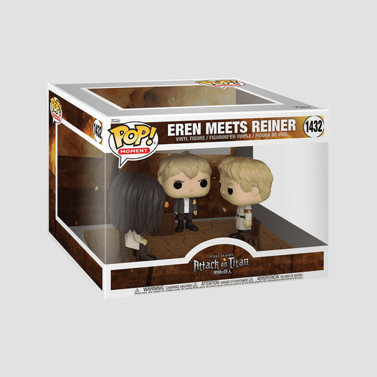 Eren Meets Reiner (Attack on Titan) Funko Pop! Moment