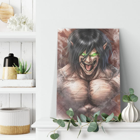 Eren Yeager (Attack on Titan) Legacy Portrait Art Print