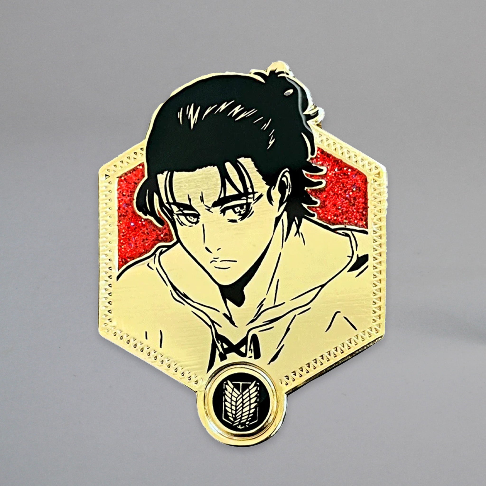 Eren Yeager (Attack on Titan: The Final Season) Golden Series Pin ...