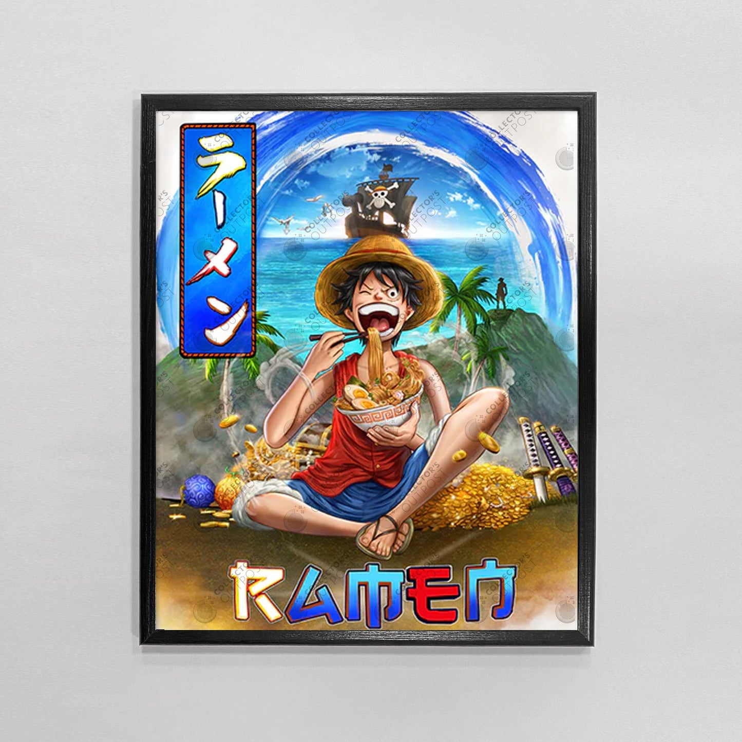 Luffy Gomu Gomu Posters and Art Prints for Sale