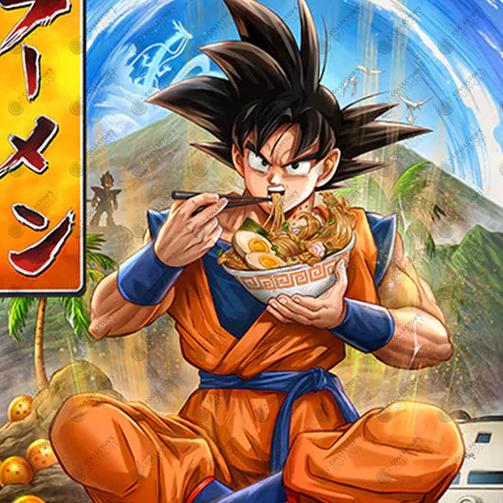 Even Saiyans Gotta Eat (Dragon Ball Z) Son Goku Ramen Cafe Sign Premium Art Print
