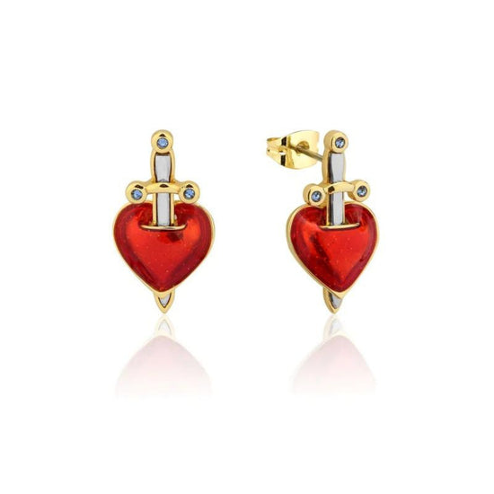 Load image into Gallery viewer, Snow White Evil Queen Stud Earrings
