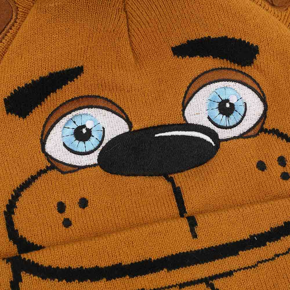 Five Night's At Freddy's Freddy Fazbear 3D Cosplay Beanie