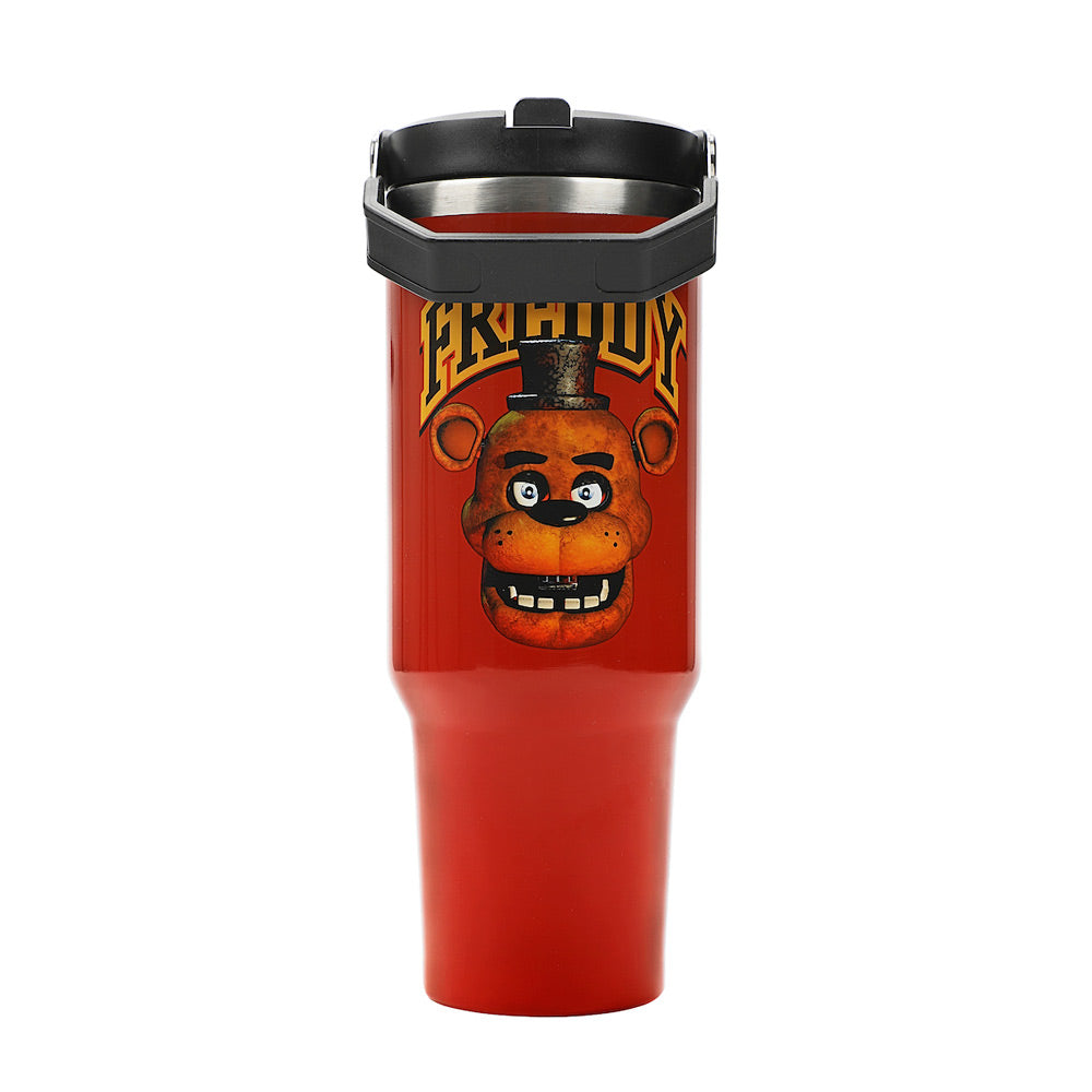 Five Nights at Freddy's 40 oz Stainless Steel Tumbler with Handle