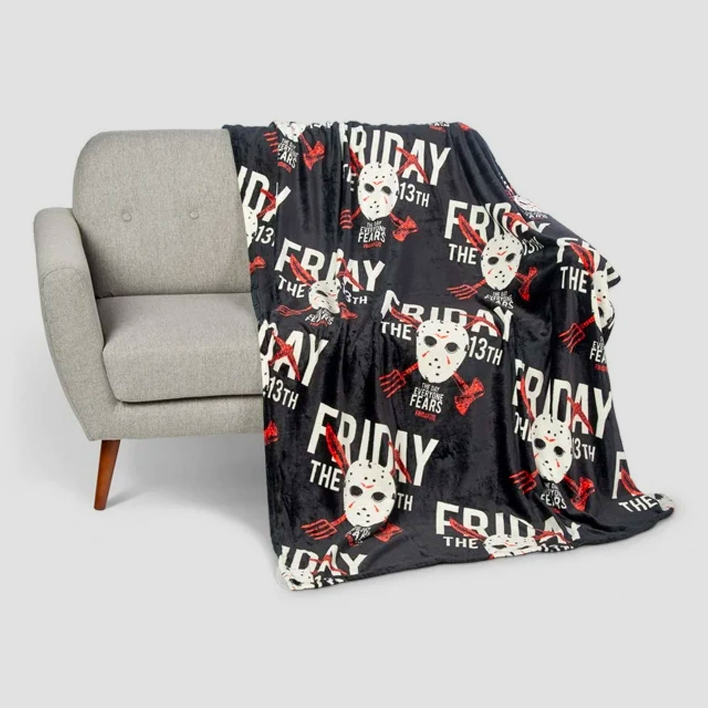 Friday the 13th "Friday Fears" Silk Touch Throw Blanket