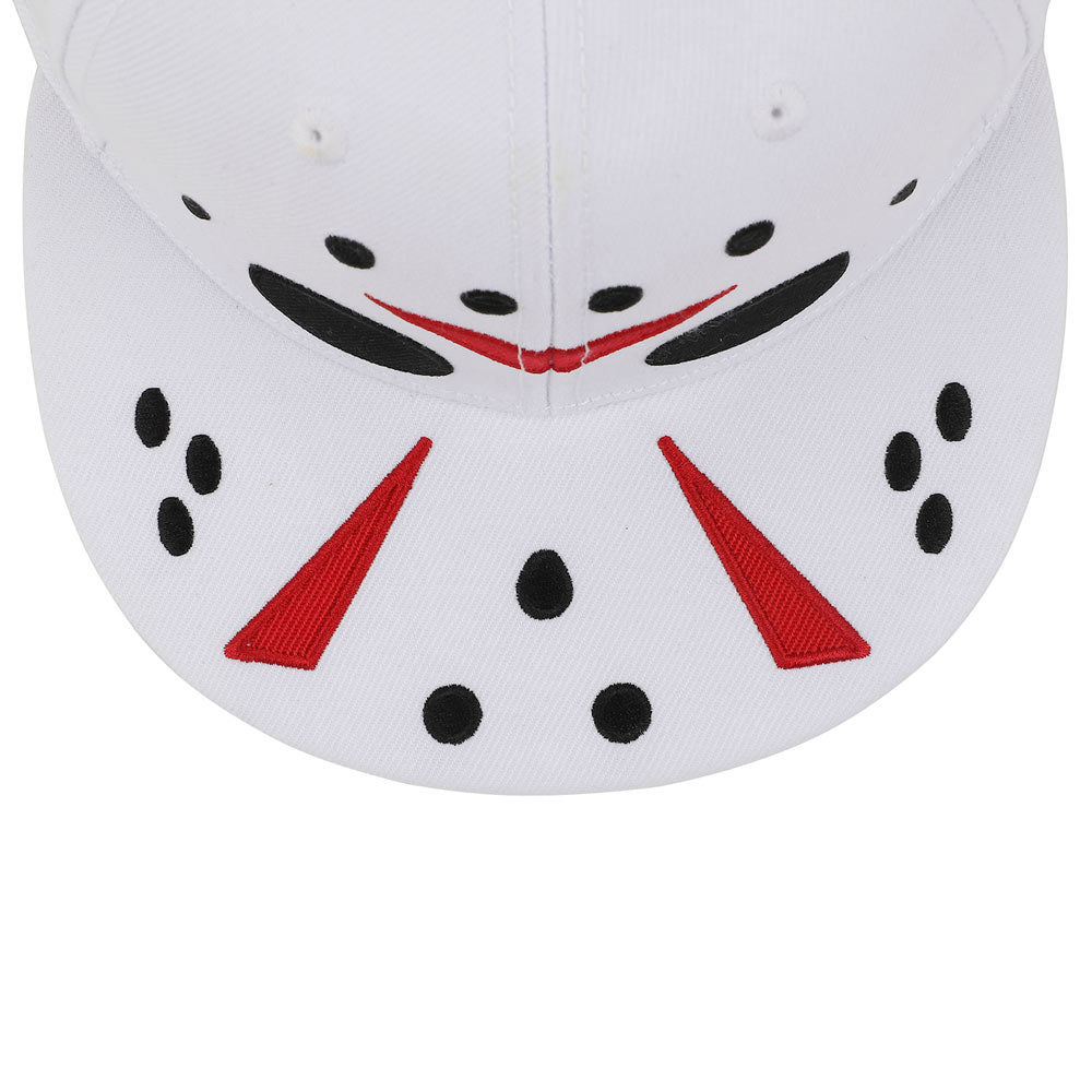 Friday the 13th Jason's Mask Flat Bill Snapback