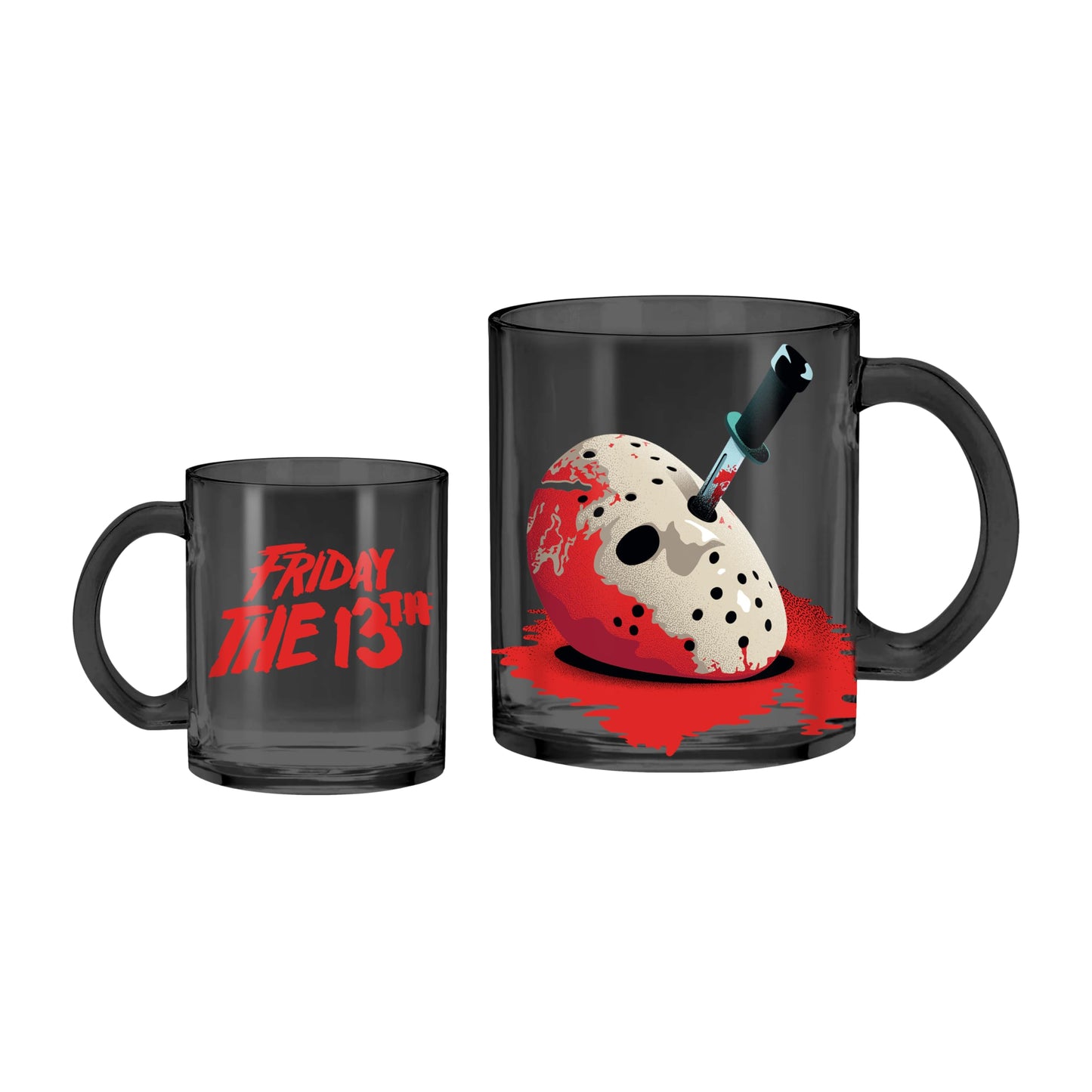 Friday the 13th Jason Voorhees 16oz Glass Mug