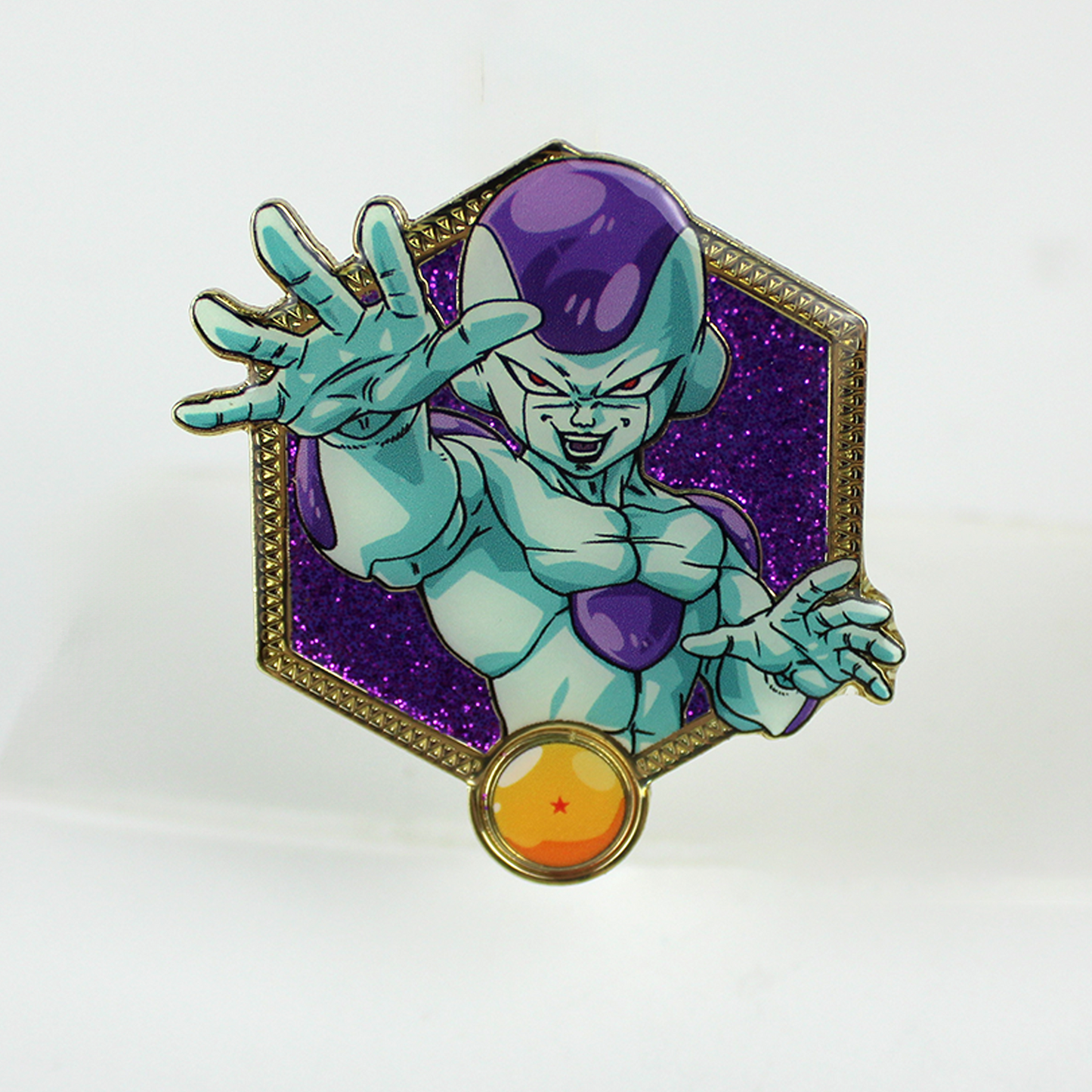 Frieza Dragon Ball Enamel Pin Golden Series