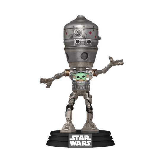 Funko Pop! Deluxe IG-12 with Grogu - Star Wars