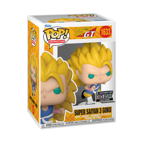 Funko Pop! Dragon Ball GT Super Saiyan 3 Kid Goku EE Exclusive