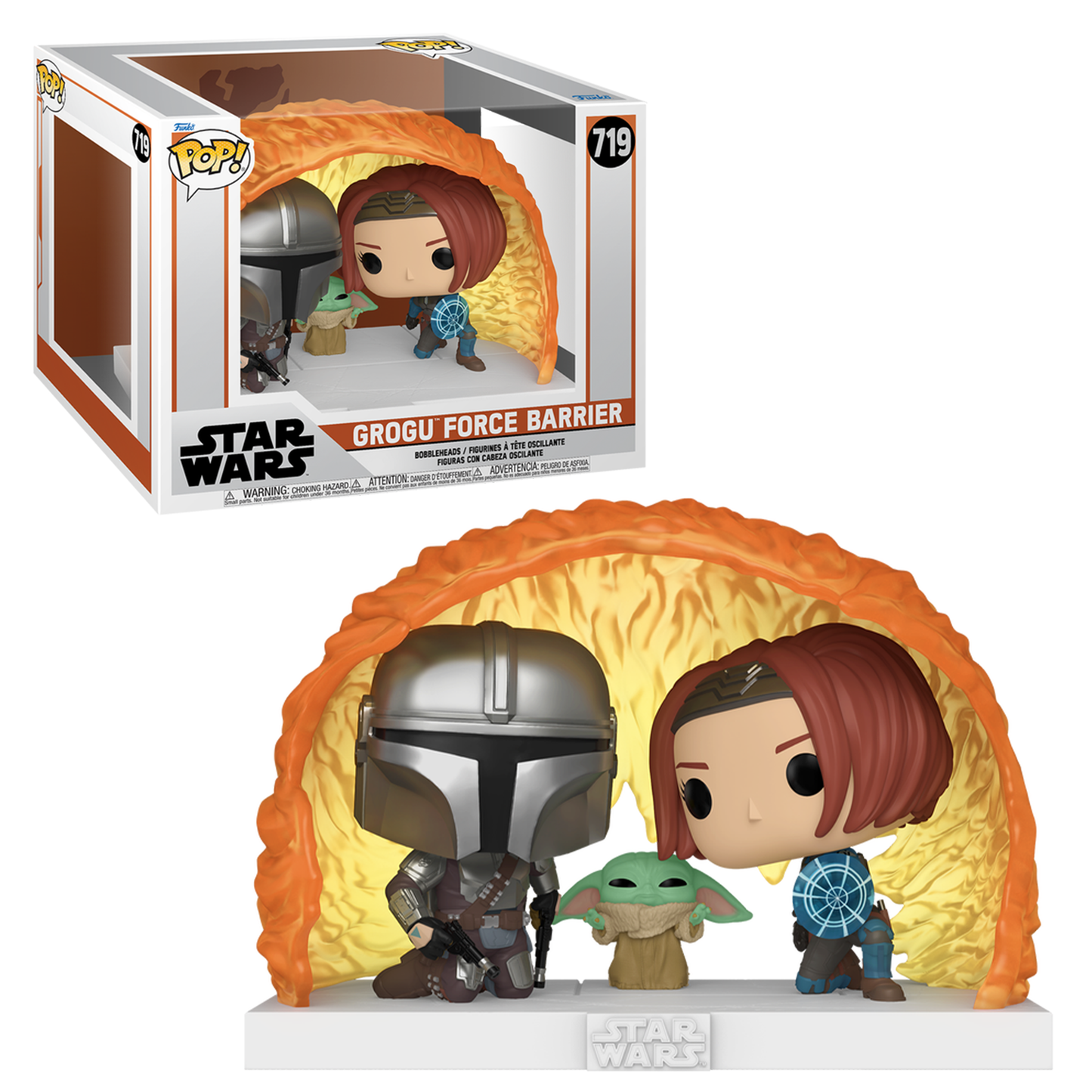 Funko Pop! Moment Star Wars Grogu's Force Barrier