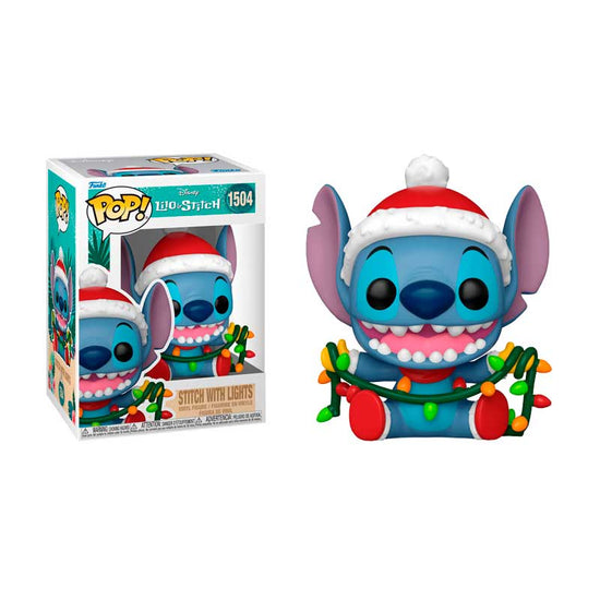 Disney Stitch with Lights Holiday Funko Pop!