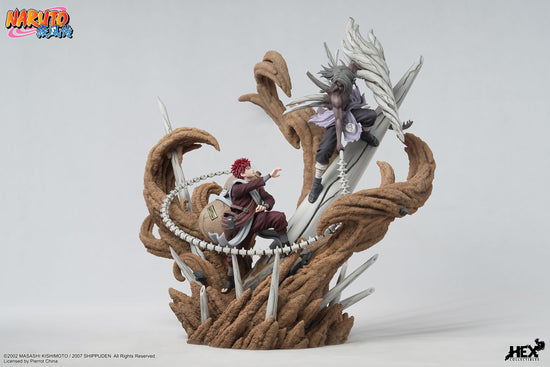 Load image into Gallery viewer, *Pre-Order* Gaara vs. Kimimaro (Naruto Shippuden) 1:6 Scale Elite Dynamic Statue
