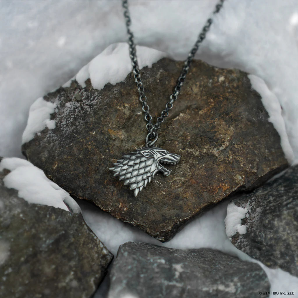 Game of Thrones House Stark Steel Sigil Necklace