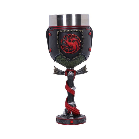 Game of Thrones House Targaryen Collectible Sculpted Goblet by Nemesis Now house of the dragon