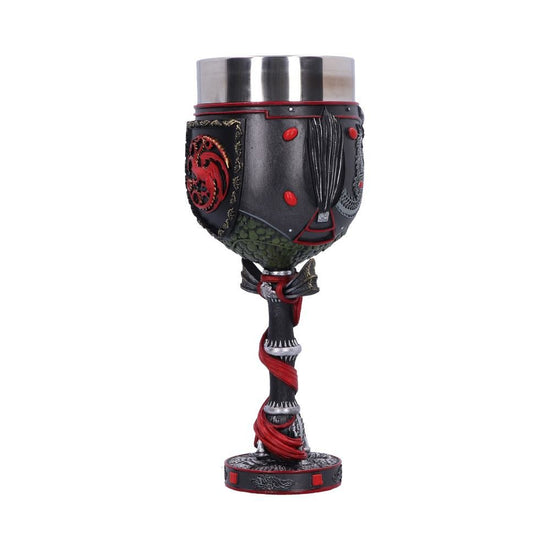 Game of Thrones House Targaryen Collectible Sculpted Goblet by Nemesis Now house of the dragon