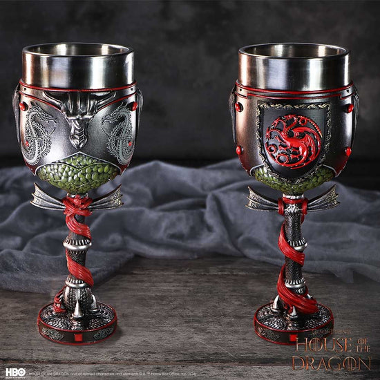 Game of Thrones House Targaryen Collectible Sculpted Goblet by Nemesis Now house of the dragon