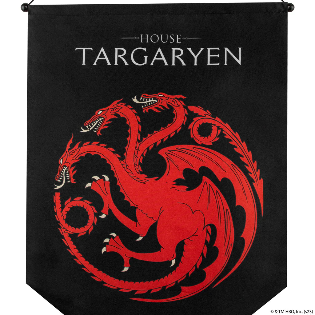 Game Of Thrones House Targaryen Sigil Banner