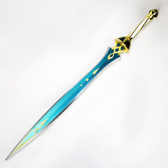 Genshin Impact Xiphos' Moonlight Metal Replica Sword