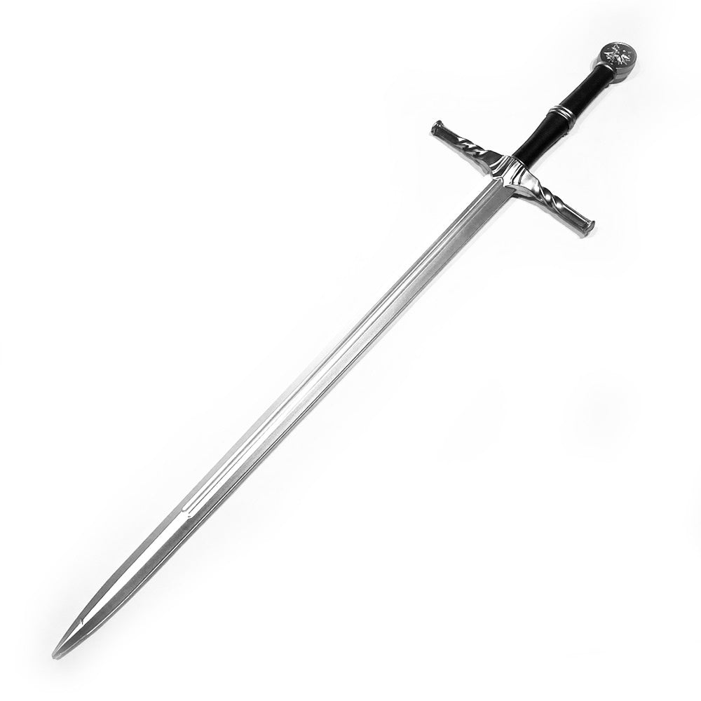 Geralt Black Steel Witcher Sword Netflix Adaptation Steel Replica