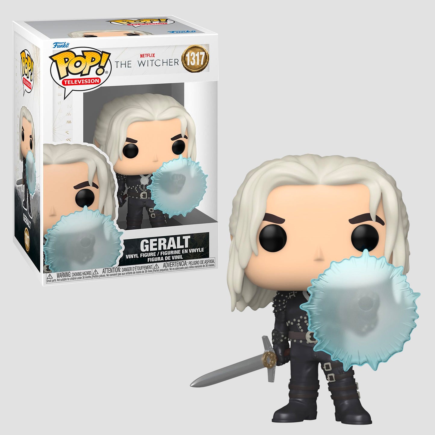 Load image into Gallery viewer, Geralt (Shield) The Witcher Season 2 Funko Pop!
