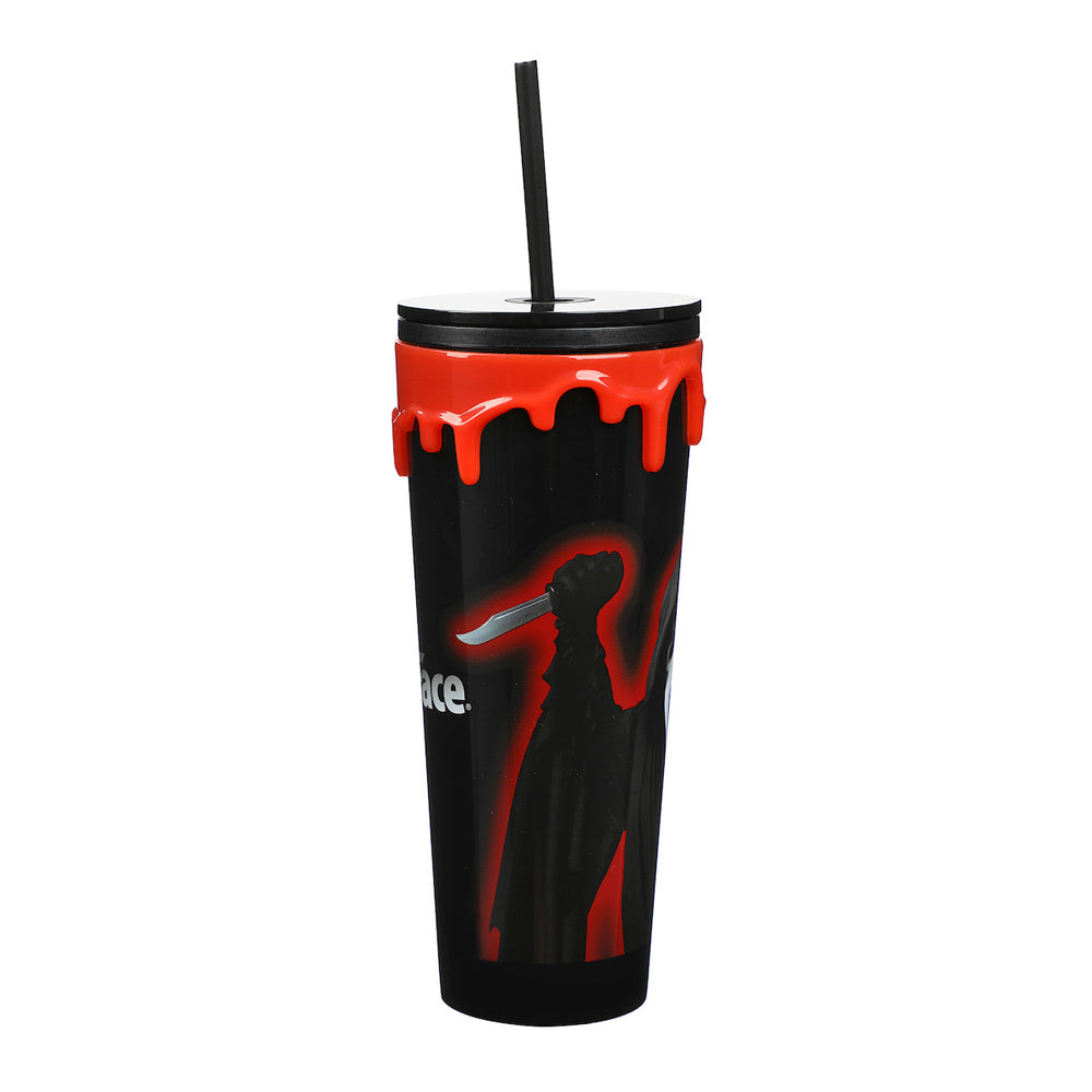 Ghost Face 3D Molded Drip 24 oz Acrylic Tumbler – A Killer Look for Your Drink