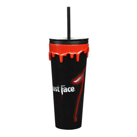 Ghost Face 3D Molded Drip 24 oz Acrylic Tumbler – A Killer Look for Your Drink