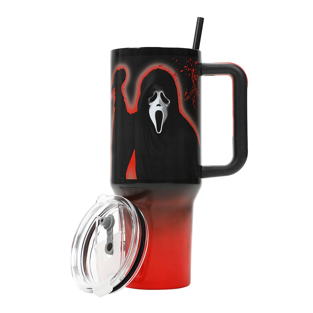 Scream Ghost Face 40oz Bloodstain Stainless Steel Tumbler