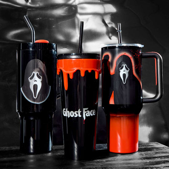 Scream Ghost Face 40oz Bloodstain Stainless Steel Tumbler