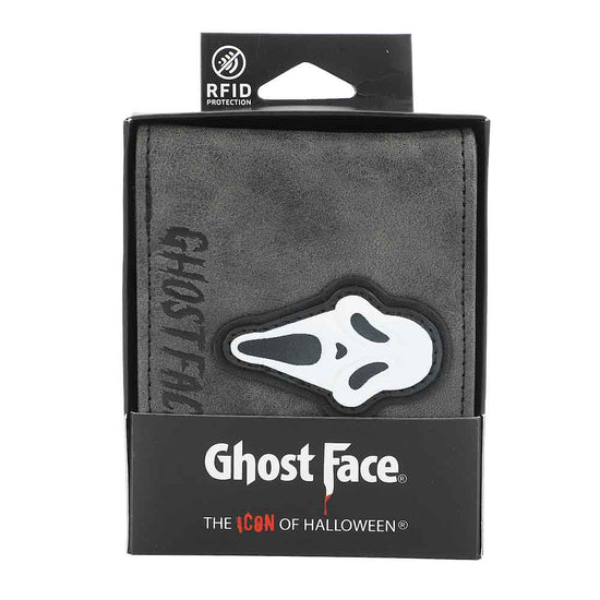 Ghost Face Mask Bi-Fold Wallet