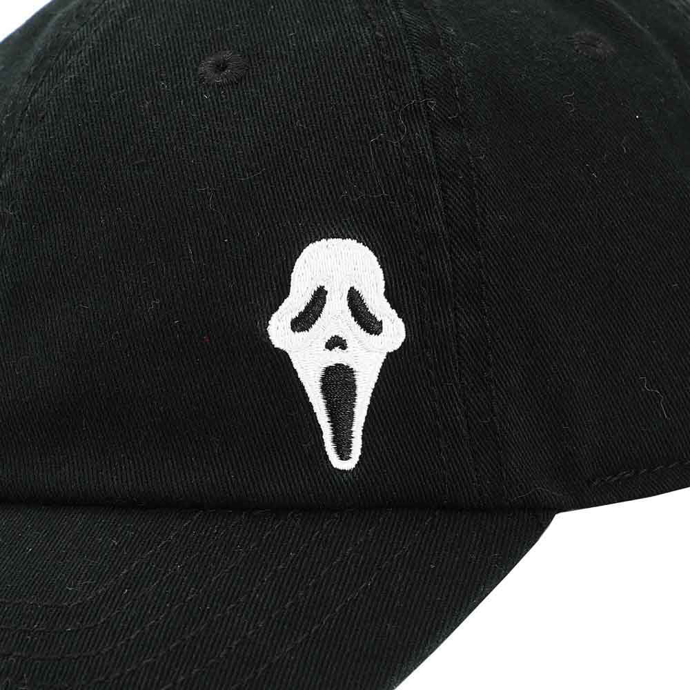 Ghost Face Scream Embroidered Hat