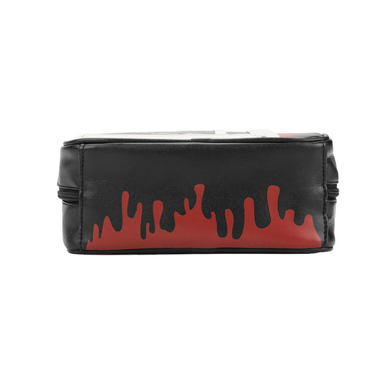 Ghost Face Window Travel Cosmetic Bag