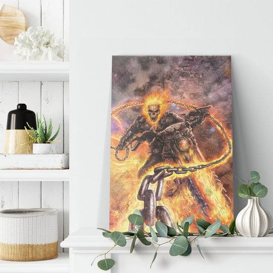 Ghost Rider (Marvel Comics) Premium Art Print