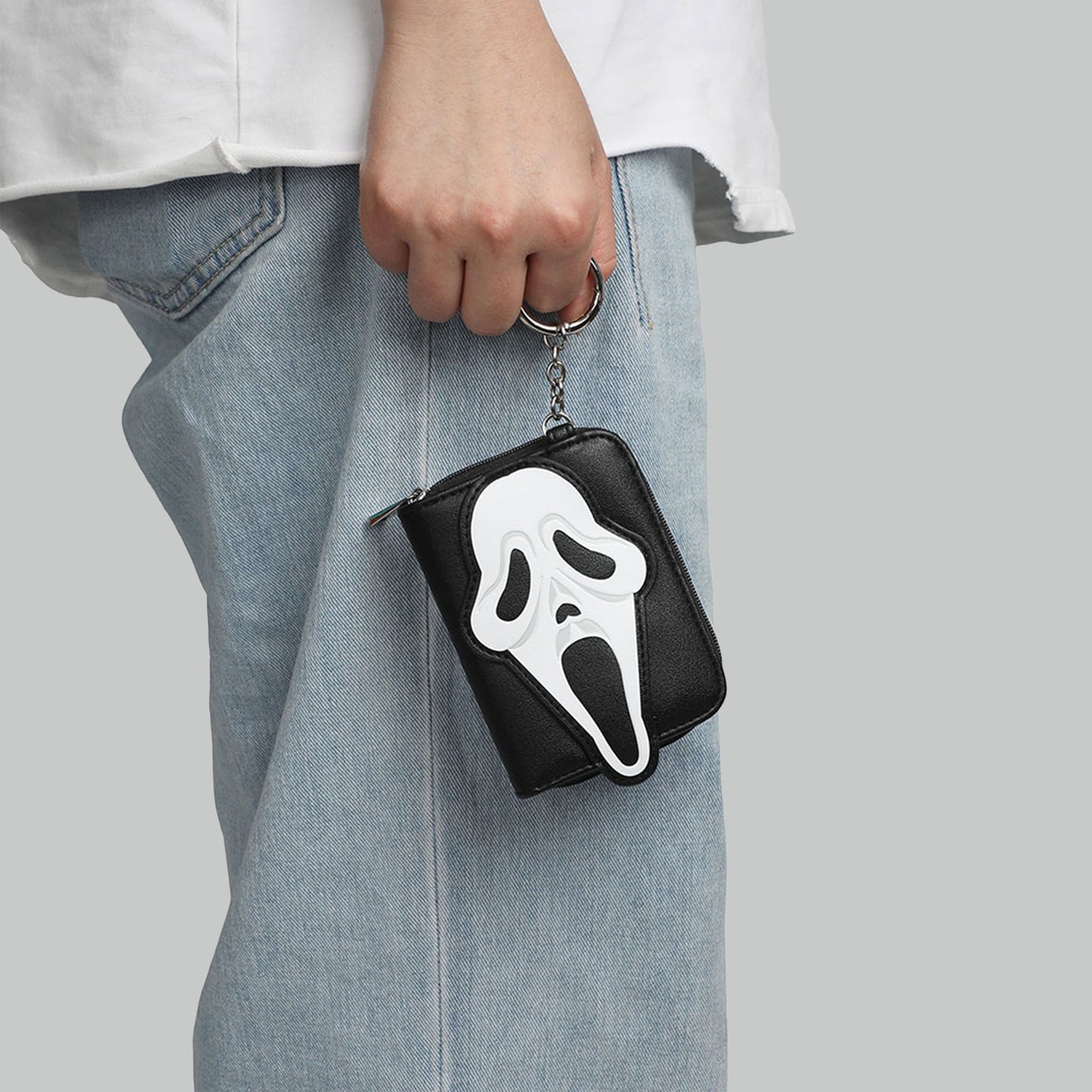 GhostFace (Scream) Mini Zip Around Wallet