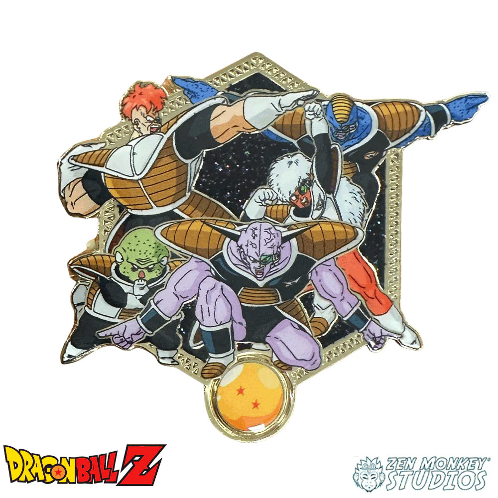 Ginyu Force Dragon Ball Enamel Pin Golden Series