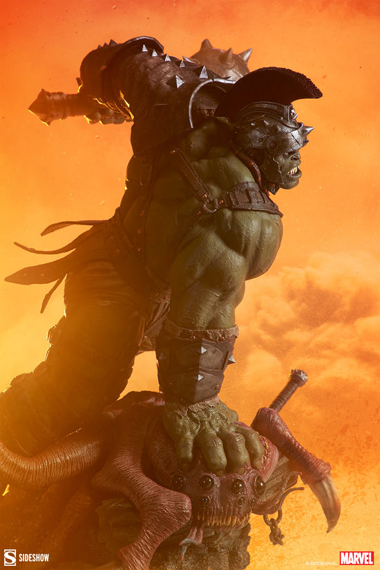 Gladiator Hulk Marvel's Planet Hulk Maquette Statue by Sideshow