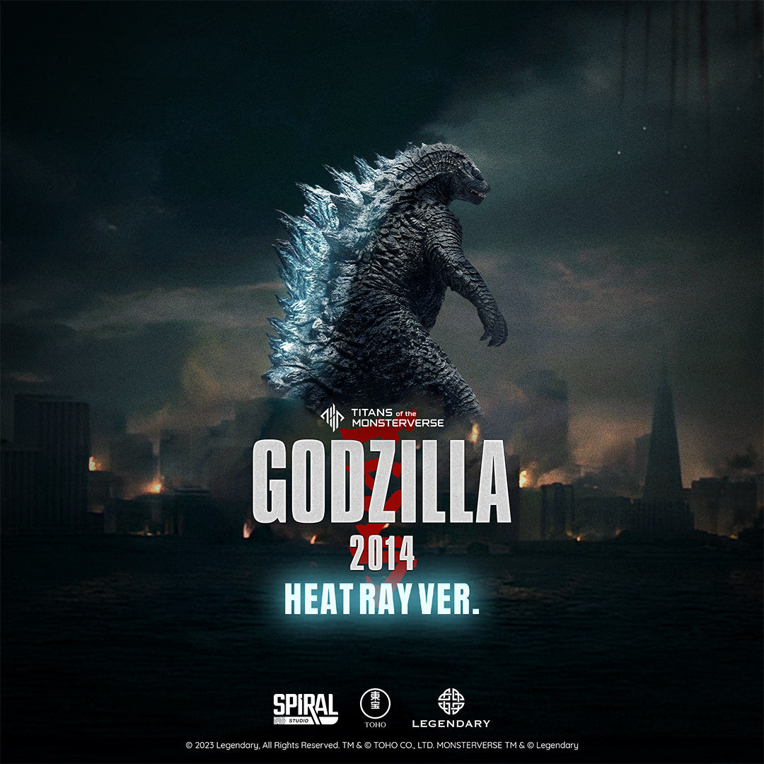 Godzilla (2014) Titans of the Monsterverse Standard Version Statue by Spiral Studios